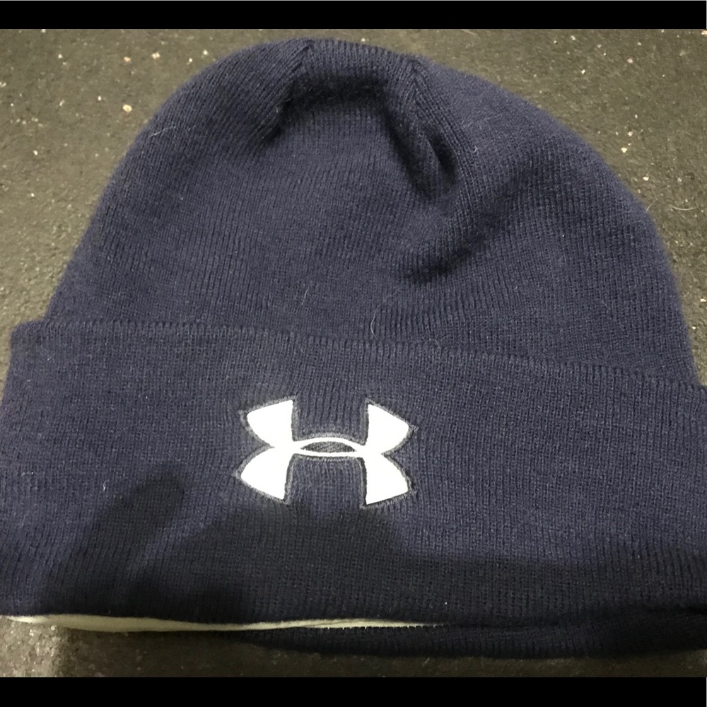 Midnight Blue Under Armour Performance Beanie